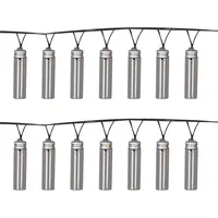 Luxform Solarlampe 'Monte Gordo', klar, Glas, 460 x 1,2