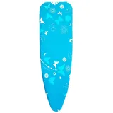 Intirilife Bügelbrettbezug aus Baumwolle in Blau Schmetterlinge - Gr.: onesize