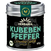 HERBARIA KUBEBENPFEFFER, Bio Kubebenpfeffer ganze Körner, 45g