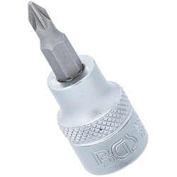 BGS 2550 Biteinsatz Kreuzschlitz Einsatz PZ1 Länge 48mm Antrieb 10mm (3/8")