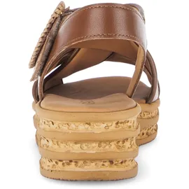 Gabor Plateau-Sandaletten Damen Braun 42,5