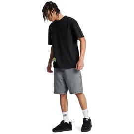 DC Shoes "Baggy", Herren, Gr. 29(XS/S), grau (medium grau), Obermaterial: 75% Baumwolle, 25% Baumwolle., Hosen Bermudas