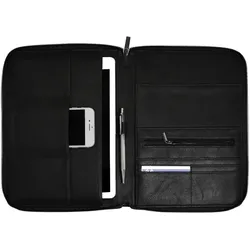 Stackers Etui für Dokumente und Handy schwarz