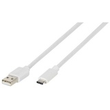 Vivanco USB 2.0 USB-A Stecker, USB-C® Stecker 2.00m Weiß