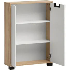 Schildmeyer Emmik Stauraumschrank 59,8 x 19,6 x 85,2 cm Weiß