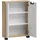 Schildmeyer Emmik Stauraumschrank 59,8 x 19,6 x 85,2 cm Weiß