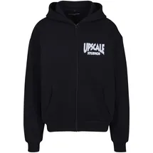 Mister Tee Studios Ultra Heavy Oversize Reißverschlusspullover Black XL