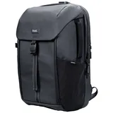 Trust Jersey Rucksack für den Alltag für Notebooks bis zu 17 Zoll, Schwarz