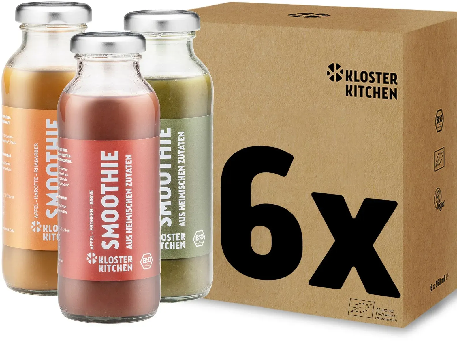 Kloster Kitchen Mix Smoothie Getränk 6x250 ml