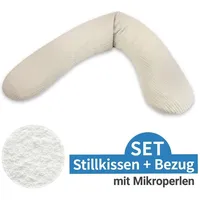 Theraline Stillkissen 190 cm Unifarben Sandbeige