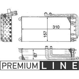 mahle AE 45 000P Verdampfer, Klimaanlage