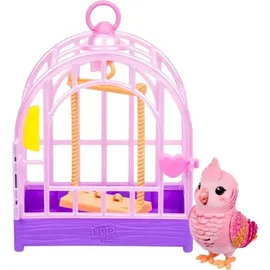 Moose My Really Real Bird & Cage – Rosie, Interaktives Vögelchen 10,9 cm