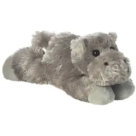 Aurora Plüsch Mini Flopsie Howie Nilpferd 20 cm Grau