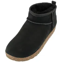 HAFLINGER Hüttenschuhe Schwarz 43