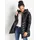 bonprix Steppjacke in Metallic-Optik, schwarz Gr.38, Kurzer Steppmantel mit Kapuze,