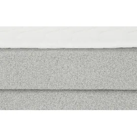Möbel Kraft Boxspringbett 193 x 109 cm Grau