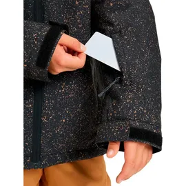 QUIKSILVER Mission Printed Jacke Schwarz/Grau 124 Months