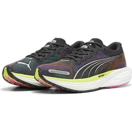 Puma Deviate Nitro 2 Psychedelic Rush Laufschuhe - Black / Lime Pow / Poison Pink - EU 38