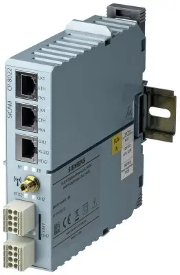 Siemens 6MF2802-2AA00 CP-8022 Master Modul mit GPRS, inkl. SD-Karte, 2x RJ45 Ethernet, 1x RJ45 RS-232, 1x Klemme RS-485, 1x Klemme RS-232 oder 485,