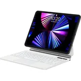 Baseus Brilliance Pro Case (iPad 2022 10 Gen)), Tablet Tastatur, Weiss