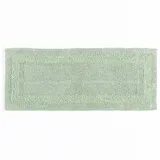 Homescapes Badläufer salbeigrün, 40x100 cm, Aus 100% Baumwolle - Homescapes