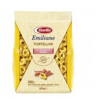 Barilla Emiliane tortellini all'uovo mit mit rohem Schinken Nudeln mit ei 500g