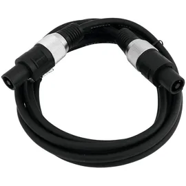 Omnitronic Lautsprecherkabel Speaker 2x2,5 5m sw
