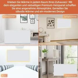 SHX Premium Infrarot-Heizpaneel 0,85 kW blau