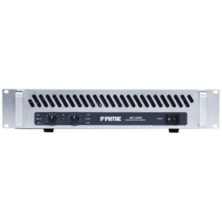 Fame MS 12002 2-Kanal Endstufe, 2x 1120W 4 Ohm, Lüfterkühlung, Speaker Twist Class H,