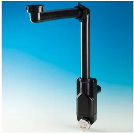 SO-Tech Sotech Raumsparsiphon mit Revisionsöffnung, 32-40 mm, schwarz, Raumsparsiphon, Ablaufgarnitur für Küche und Bad