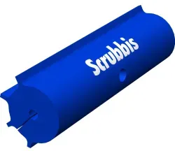 Scrubbis Bürste 86120 , 1 Stück, blau