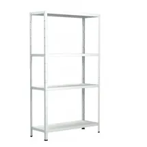 SCHULTE Regalwelt Steckregal Stahl 180x60x40 cm weiß