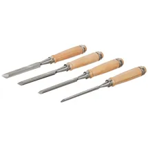 Brüder Mannesmann Werkzeuge Stechbeitel-Set 4-tlg. (M 609)