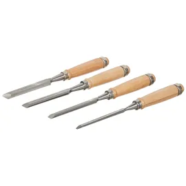 Brüder Mannesmann Werkzeuge Stechbeitel-Set 4-tlg. (M 609)