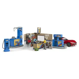 Bruder bworld Tankstelle mit Waschplatz 62111