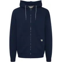 11 Project "Kapuzensweatjacke PRRob", Herren, Gr. S, blau (marineblaus), Obermaterial: 50% Baumwolle CO. 50% Polyester PES., Sweatjacken