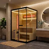 Indoor Sauna Vantaa 120 - Salzstein