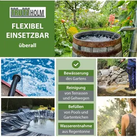Trutzholm Gartenpumpe Edelstahl 800 W 3200 l/h Förderhöhe 44 m