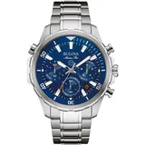 Bulova Men's Quartz Stainless Steel Dress Watch (Model: 96B256)