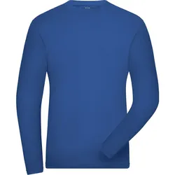 Bio Stretch Langarmshirt "JN1804" UV-Schutz - XL - royal