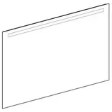 Geberit Option Basic Square Lichtspiegel Beleuchtung oben, 140 cm