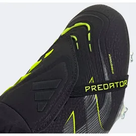 adidas Predator Elite FG Herren Core Black/Carbon/Lemon 45 1/3