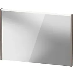 Duravit D-Code Spiegel DC7078043430000 1000x700x48, Basalt Matt, mit LED Beleuchtung