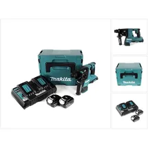 Makita DHR 280 PGJ inkl. 2 x 6,0 Ah Akku + Doppelladegerät
