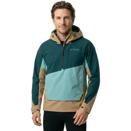 adidas Terrex Xploric 2 Layer Lined Climaproof Anorak preloved teal/aurora ivy/cardboard (AFDU) XL