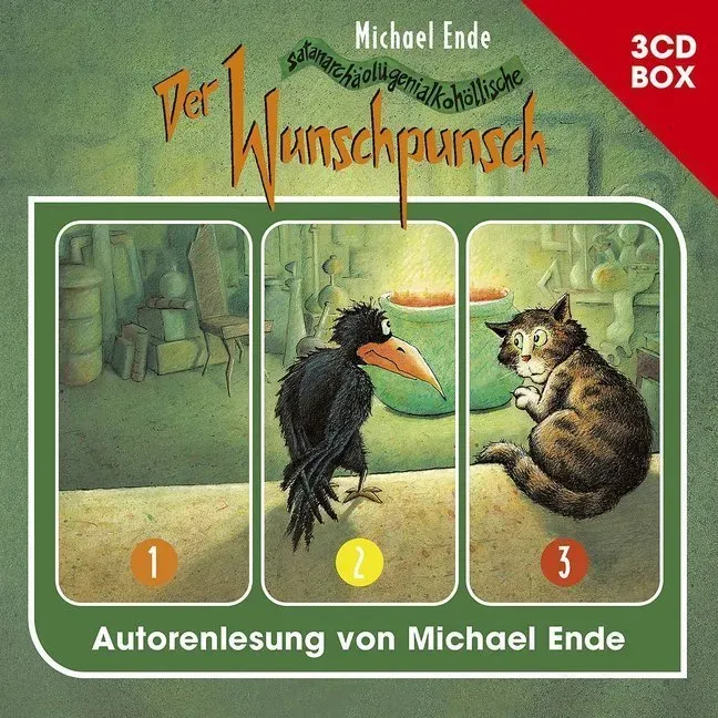 Der Wunschpunsch - 3-Cd Hörspielbox 3 Audio-Cds - Michael Ende (Hörbuch)