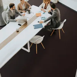 Floordirekt Teppichfliesen Scene | selbstklebend Braun
