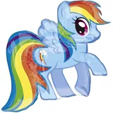 Anagram My Little Pony Folienballon mehrfarbig