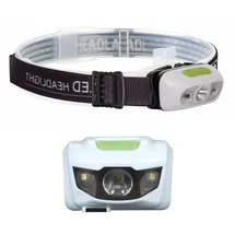 Perel Led-stirnlampe mit Ein/aus-sensor - Wiederaufladbar