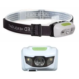 Perel Led-stirnlampe mit Ein/aus-sensor - Wiederaufladbar